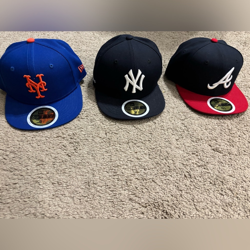New Era MLB Caps * Youth * Size 6 1/2
